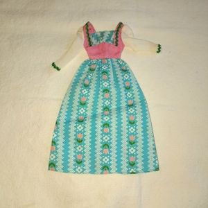 Vintage barbie dress best buy fashion peasant dress